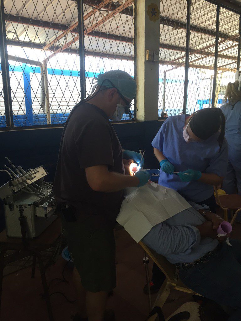 Dr. Blodgett - doing what he does best!