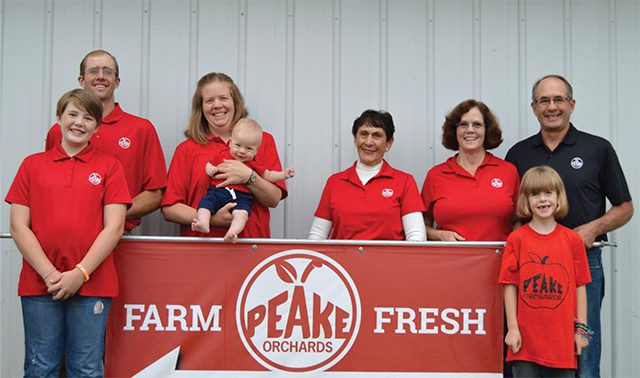 The Peake family crew