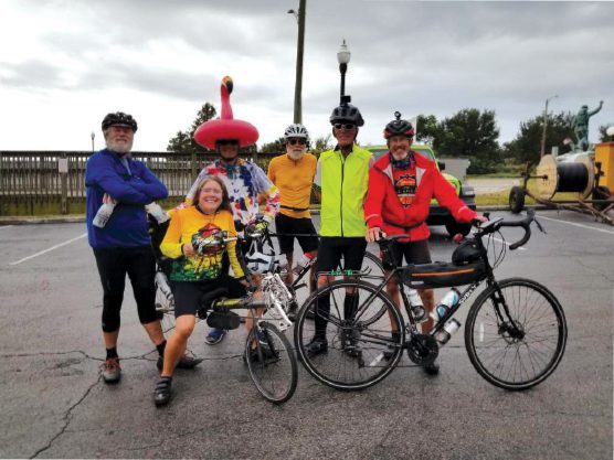 Linda Tacke made friends on her bike ride across America
