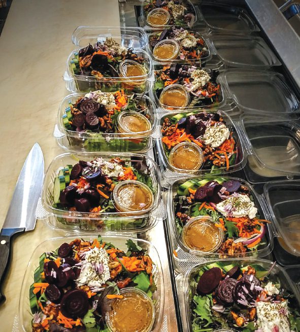 Free Range Exchange to-go salads
