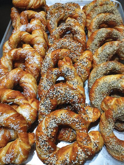 Free Range Exchange pretzels