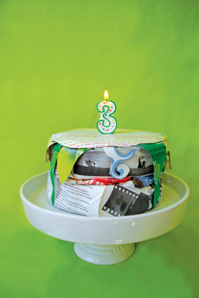 Paper Cake from 2010 cover of Inspire(d) Magazine
