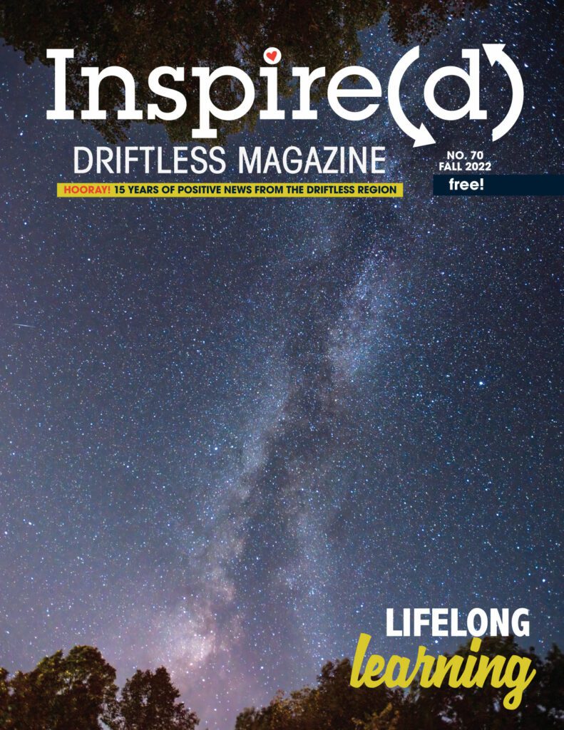 Inspire(d) Fall 2022 cover art by Nick Chill